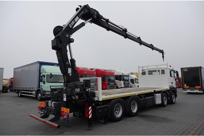 MAN TGS 35.480 - משאית צד נופל/ שטוחה, משאית מנוף: תמונה 5 MAN TGS 35.480 - משאית צד נופל/ שטוחה, משאית מנוף: תמונה 5
