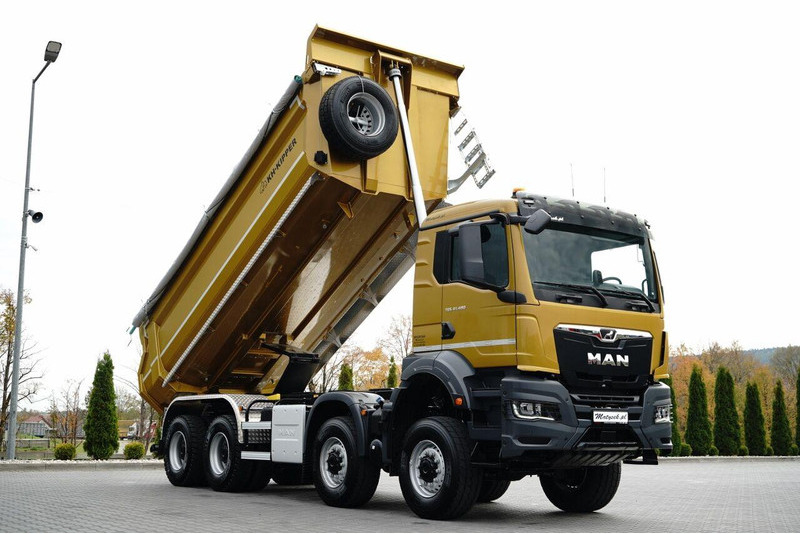 MAN TGS 41.480 / 8X6 / WYWROTKA / S1 - TYLNOZSYP / AUTOMAT / FABRYCZ - מזהיר: תמונה 1 MAN TGS 41.480 / 8X6 / WYWROTKA / S1 - TYLNOZSYP / AUTOMAT / FABRYCZ - מזהיר: תמונה 1