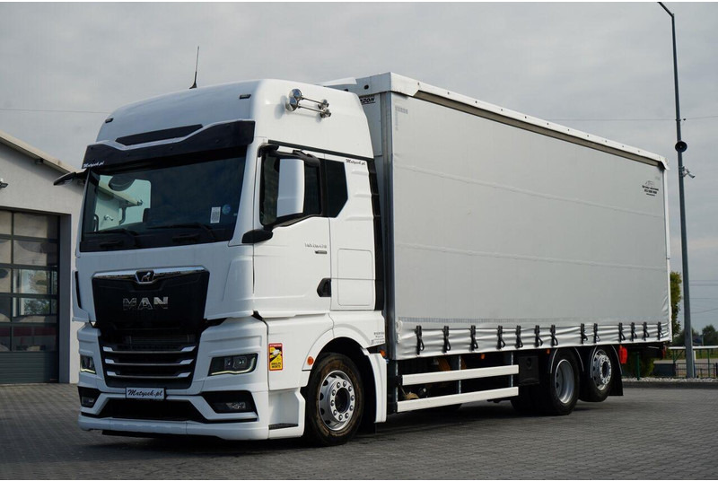 MAN TGX 26.470 / 6x2 / FIRANKA / SOLÓWKA / 6x2 / 120 m3 / OŚ PODNOSZ - משאית וילונות צד: תמונה 1 MAN TGX 26.470 / 6x2 / FIRANKA / SOLÓWKA / 6x2 / 120 m3 / OŚ PODNOSZ - משאית וילונות צד: תמונה 1