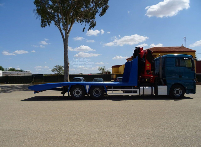 MAN TGX 26.480 6x4 Crane Palfinger PK 44002 + JIB - משאית צד נופל/ שטוחה, משאית מנוף: תמונה 4 MAN TGX 26.480 6x4 Crane Palfinger PK 44002 + JIB - משאית צד נופל/ שטוחה, משאית מנוף: תמונה 4