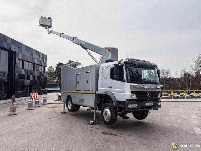 Mercedes-Benz 1529 4x4 Atego Lift Palfinger Wumag WT 230 - פלטפורמה אווירית מותקנת על משאית: תמונה 5 Mercedes-Benz 1529 4x4 Atego Lift Palfinger Wumag WT 230 - פלטפורמה אווירית מותקנת על משאית: תמונה 5
