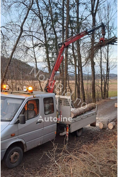 Mercedes-Benz 413 - Doka tipper+crane with gripper - מזהיר, משאית מנוף: תמונה 2 Mercedes-Benz 413 - Doka tipper+crane with gripper - מזהיר, משאית מנוף: תמונה 2