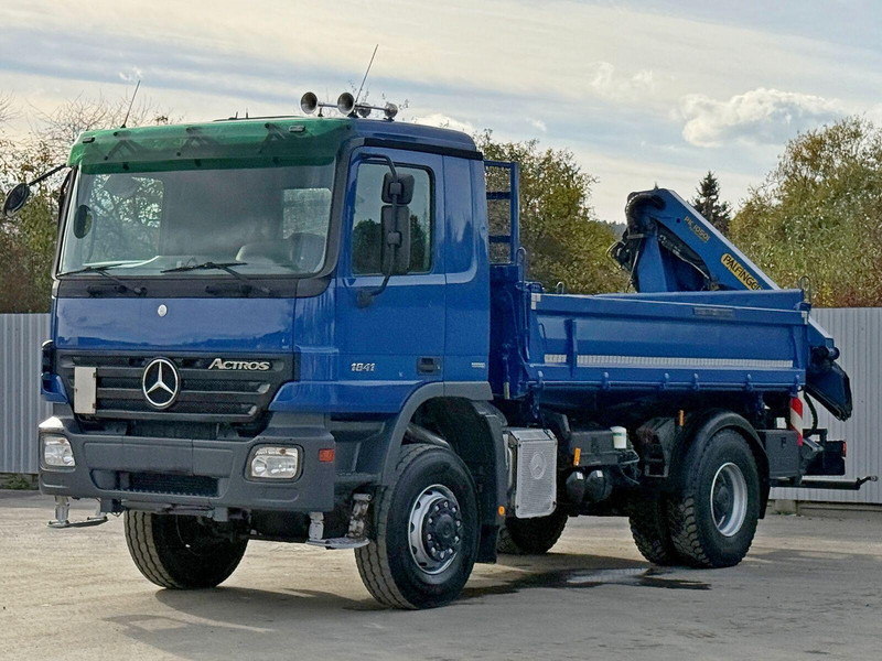 Mercedes-Benz ACTROS 1841 * PK 10501 + FUNK * TOP * 4x4 - מזהיר, משאית מנוף: תמונה 2 Mercedes-Benz ACTROS 1841 * PK 10501 + FUNK * TOP * 4x4 - מזהיר, משאית מנוף: תמונה 2
