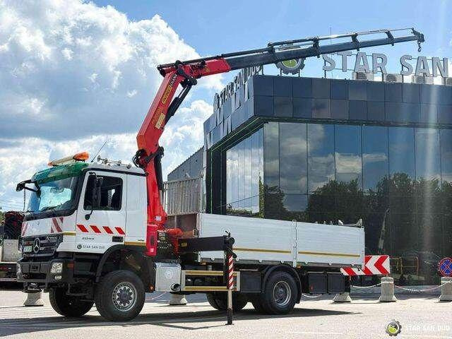 Mercedes-Benz ACTROS 2044A 4x4 Palfinger PK 20002 hds Crane - משאית צד נופל/ שטוחה, משאית מנוף: תמונה 5 Mercedes-Benz ACTROS 2044A 4x4 Palfinger PK 20002 hds Crane - משאית צד נופל/ שטוחה, משאית מנוף: תמונה 5
