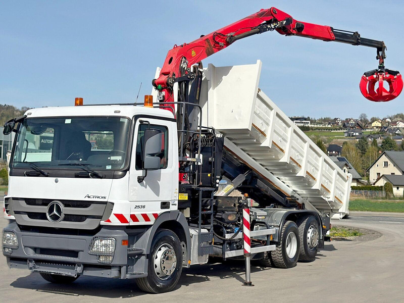 Mercedes-Benz ACTROS 2536 - משאית הרמת וו, משאית מנוף: תמונה 4 Mercedes-Benz ACTROS 2536 - משאית הרמת וו, משאית מנוף: תמונה 4