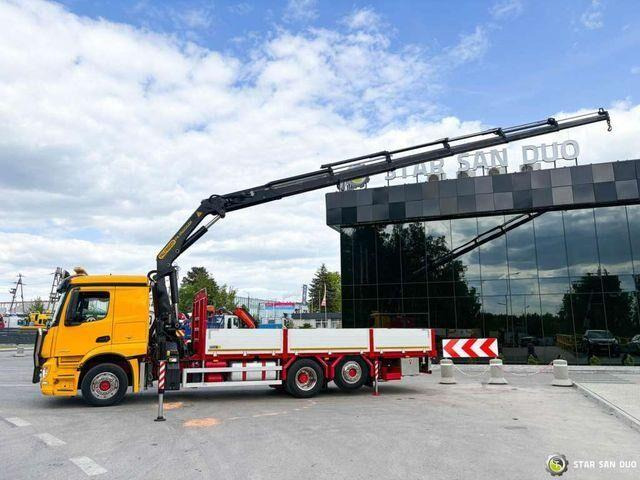 Mercedes-Benz ACTROS 2543 6x2 PalfingerPK 26002 EH Crane - משאית צד נופל/ שטוחה, משאית מנוף: תמונה 2 Mercedes-Benz ACTROS 2543 6x2 PalfingerPK 26002 EH Crane - משאית צד נופל/ שטוחה, משאית מנוף: תמונה 2