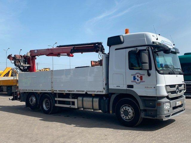 Mercedes-Benz ACTROS 2544 - משאית צד נופל/ שטוחה, משאית מנוף: תמונה 3 Mercedes-Benz ACTROS 2544 - משאית צד נופל/ שטוחה, משאית מנוף: תמונה 3