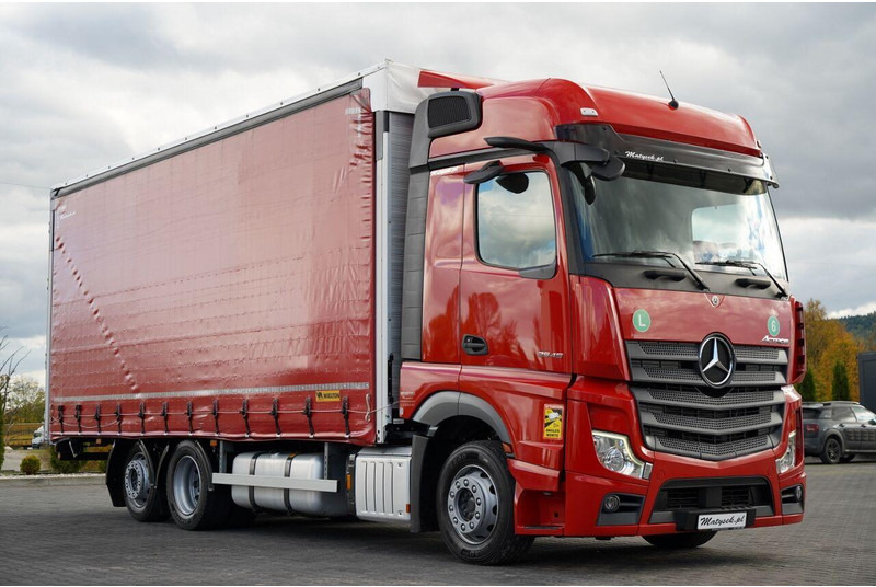 Mercedes-Benz ACTROS 2545 / SOLÓWKA  / 6x2 / OŚ PODNOSZONA / BIG SPACE / WIELT - משאית וילונות צד: תמונה 5 Mercedes-Benz ACTROS 2545 / SOLÓWKA  / 6x2 / OŚ PODNOSZONA / BIG SPACE / WIELT - משאית וילונות צד: תמונה 5