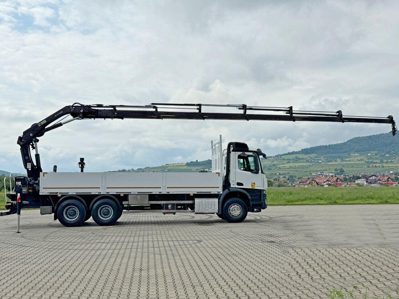 Mercedes-Benz ACTROS 2636 * HIAB 211 E-6 HIDUO/FUNK *6x4 - משאית צד נופל/ שטוחה, משאית מנוף: תמונה 5 Mercedes-Benz ACTROS 2636 * HIAB 211 E-6 HIDUO/FUNK *6x4 - משאית צד נופל/ שטוחה, משאית מנוף: תמונה 5