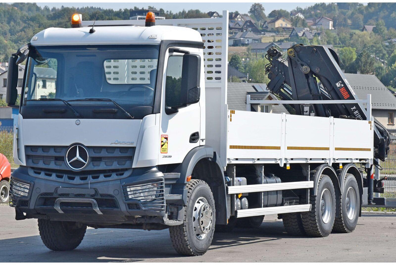 Mercedes-Benz ACTROS 2636 - משאית צד נופל/ שטוחה, משאית מנוף: תמונה 3 Mercedes-Benz ACTROS 2636 - משאית צד נופל/ שטוחה, משאית מנוף: תמונה 3