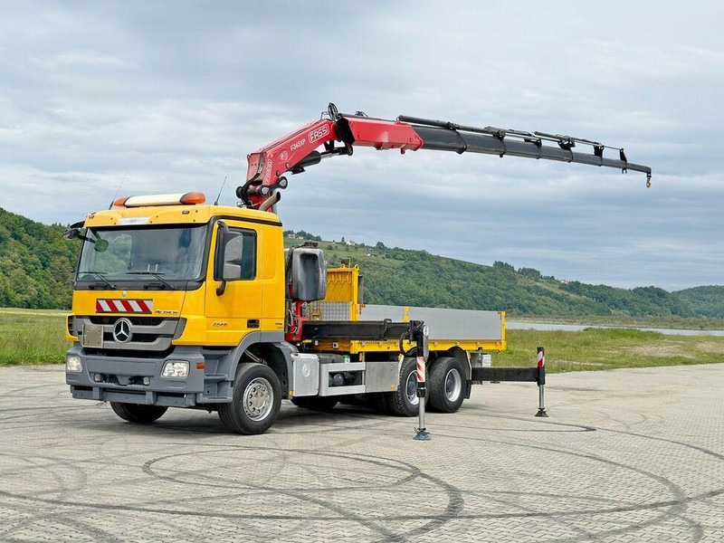Mercedes-Benz ACTROS 2646 * FASSI F365AXP.26 + FUNK * 6x4 - משאית צד נופל/ שטוחה, משאית מנוף: תמונה 2 Mercedes-Benz ACTROS 2646 * FASSI F365AXP.26 + FUNK * 6x4 - משאית צד נופל/ שטוחה, משאית מנוף: תמונה 2