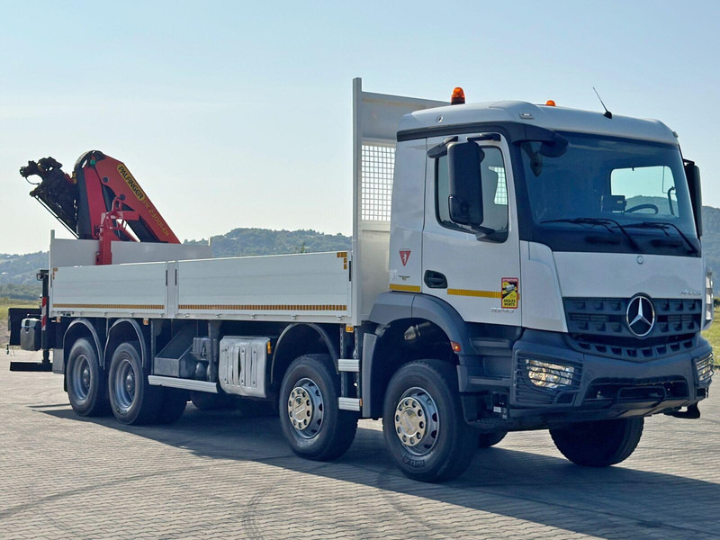 Mercedes-Benz ACTROS 3240 * PK 23001 - EH C+ FUNK / 8x4 * TOP - משאית צד נופל/ שטוחה, משאית מנוף: תמונה 4 Mercedes-Benz ACTROS 3240 * PK 23001 - EH C+ FUNK / 8x4 * TOP - משאית צד נופל/ שטוחה, משאית מנוף: תמונה 4