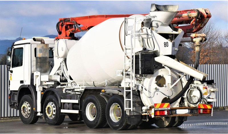 Mercedes-Benz ACTROS 3241* Betonpumpe 21m *8x4 * Top Zustand - משאית משאבת בטון: תמונה 5 Mercedes-Benz ACTROS 3241* Betonpumpe 21m *8x4 * Top Zustand - משאית משאבת בטון: תמונה 5