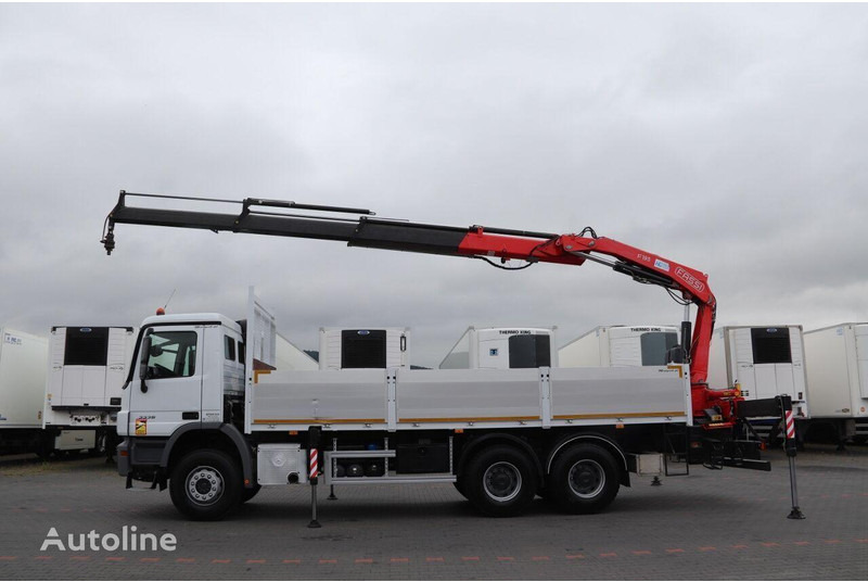 Mercedes-Benz ACTROS 3336 - משאית צד נופל/ שטוחה, משאית מנוף: תמונה 5 Mercedes-Benz ACTROS 3336 - משאית צד נופל/ שטוחה, משאית מנוף: תמונה 5