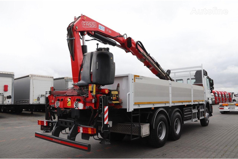 משאית צד נופל/ שטוחה, משאית מנוף Mercedes-Benz ACTROS 3336: תמונה 6