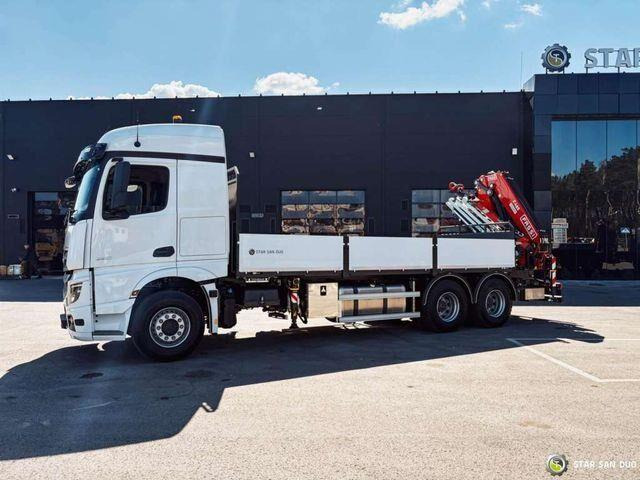 Mercedes-Benz ACTROS 3351 NEW 6x4 Fassi F485 Crane - משאית צד נופל/ שטוחה, משאית מנוף: תמונה 5 Mercedes-Benz ACTROS 3351 NEW 6x4 Fassi F485 Crane - משאית צד נופל/ שטוחה, משאית מנוף: תמונה 5