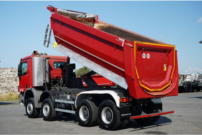Mercedes-Benz ACTROS 4141 / 8X6 / WYWROTKA TYLNOZSYPOWA / MEILLER KIPPER 5.3M - מזהיר: תמונה 4 Mercedes-Benz ACTROS 4141 / 8X6 / WYWROTKA TYLNOZSYPOWA / MEILLER KIPPER 5.3M - מזהיר: תמונה 4
