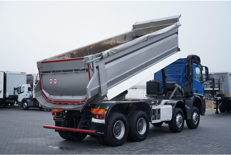 Mercedes-Benz ACTROS 4145 / 8X8 / WYWROTKA TYLNOZSYPOWA / KH-KIPPER 6 M / AUTO - מזהיר: תמונה 4 Mercedes-Benz ACTROS 4145 / 8X8 / WYWROTKA TYLNOZSYPOWA / KH-KIPPER 6 M / AUTO - מזהיר: תמונה 4