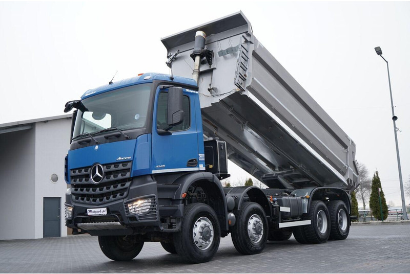 Mercedes-Benz ACTROS 4145 / 8X8 / WYWROTKA TYLNOZSYPOWA / KH-KIPPER 6 M / AUTO - מזהיר: תמונה 1 Mercedes-Benz ACTROS 4145 / 8X8 / WYWROTKA TYLNOZSYPOWA / KH-KIPPER 6 M / AUTO - מזהיר: תמונה 1