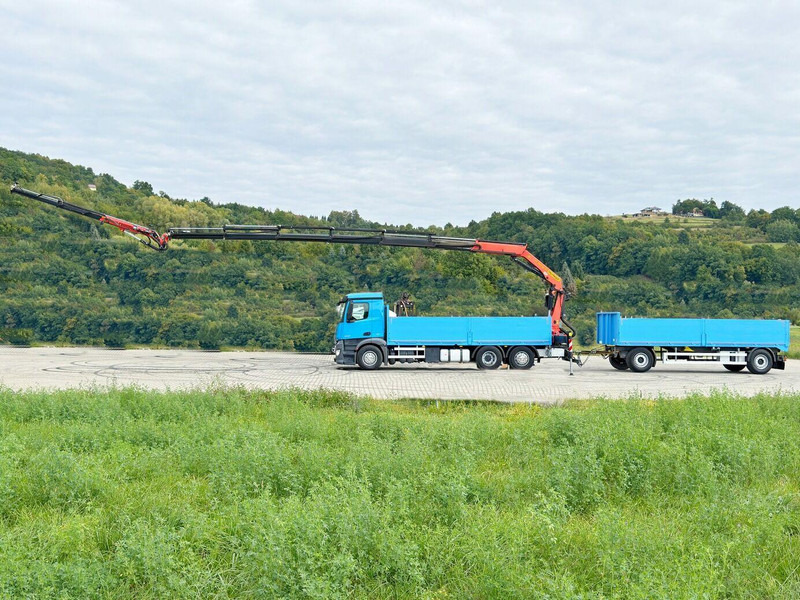 Mercedes-Benz ANTOS 2545 - משאית צד נופל/ שטוחה: תמונה 5 Mercedes-Benz ANTOS 2545 - משאית צד נופל/ שטוחה: תמונה 5