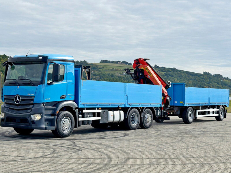 Mercedes-Benz ANTOS 2545 - משאית צד נופל/ שטוחה: תמונה 4 Mercedes-Benz ANTOS 2545 - משאית צד נופל/ שטוחה: תמונה 4