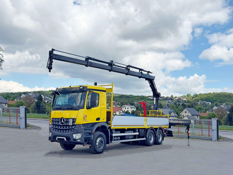 Mercedes-Benz AROCS 2636 *HIAB 166 D-4 HIDUO + FUNK* 6x4 - משאית צד נופל/ שטוחה, משאית מנוף: תמונה 2 Mercedes-Benz AROCS 2636 *HIAB 166 D-4 HIDUO + FUNK* 6x4 - משאית צד נופל/ שטוחה, משאית מנוף: תמונה 2