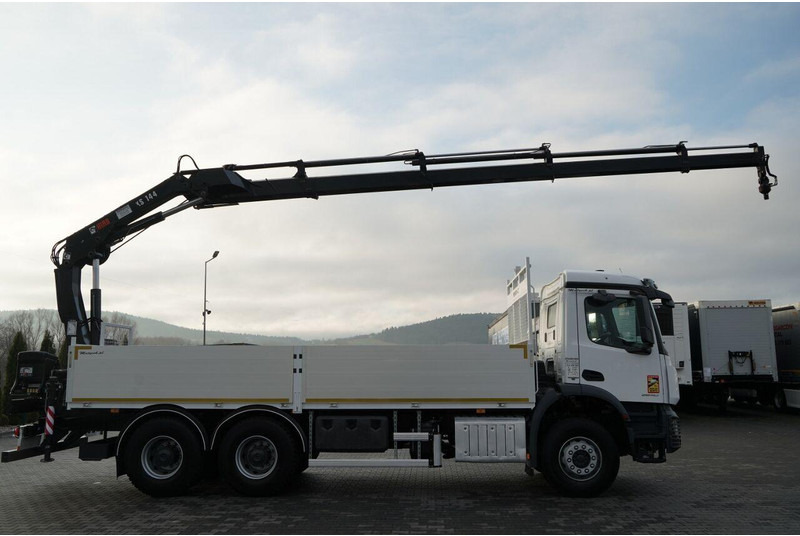 Mercedes-Benz AROCS 2640 / 6x4 / SKRZYNIOWY - 6,5 M / HDS HIAB 144 / wysów: 12 - משאית צד נופל/ שטוחה, משאית מנוף: תמונה 5 Mercedes-Benz AROCS 2640 / 6x4 / SKRZYNIOWY - 6,5 M / HDS HIAB 144 / wysów: 12 - משאית צד נופל/ שטוחה, משאית מנוף: תמונה 5