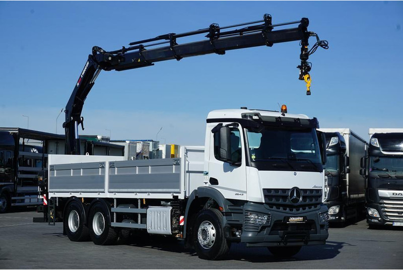 Mercedes-Benz AROCS / 2643 / 6 X 4 / SKRZYNIOWY + HDS / HIAB 228 E – 4 / WYS. - משאית צד נופל/ שטוחה, משאית מנוף: תמונה 2 Mercedes-Benz AROCS / 2643 / 6 X 4 / SKRZYNIOWY + HDS / HIAB 228 E – 4 / WYS. - משאית צד נופל/ שטוחה, משאית מנוף: תמונה 2