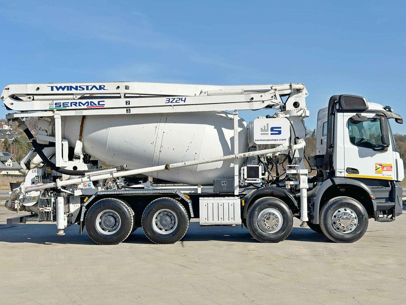 Mercedes-Benz AROCS 3743 * Betonpumpe + FUNK * 8x4 * TOP - משאית מערבלת בטון: תמונה 3 Mercedes-Benz AROCS 3743 * Betonpumpe + FUNK * 8x4 * TOP - משאית מערבלת בטון: תמונה 3