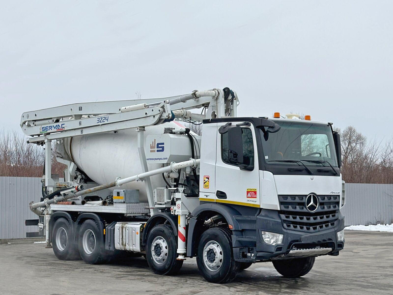 Mercedes-Benz AROCS 3743 - משאית משאבת בטון: תמונה 1 Mercedes-Benz AROCS 3743 - משאית משאבת בטון: תמונה 1