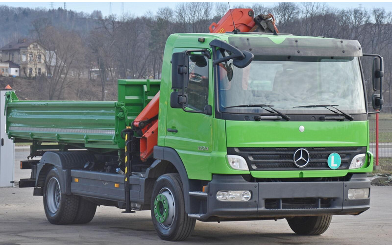 Mercedes-Benz ATEGO 1224 - מזהיר, משאית מנוף: תמונה 4 Mercedes-Benz ATEGO 1224 - מזהיר, משאית מנוף: תמונה 4