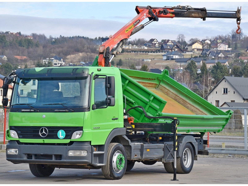 Mercedes-Benz ATEGO 1224 - מזהיר, משאית מנוף: תמונה 3 Mercedes-Benz ATEGO 1224 - מזהיר, משאית מנוף: תמונה 3