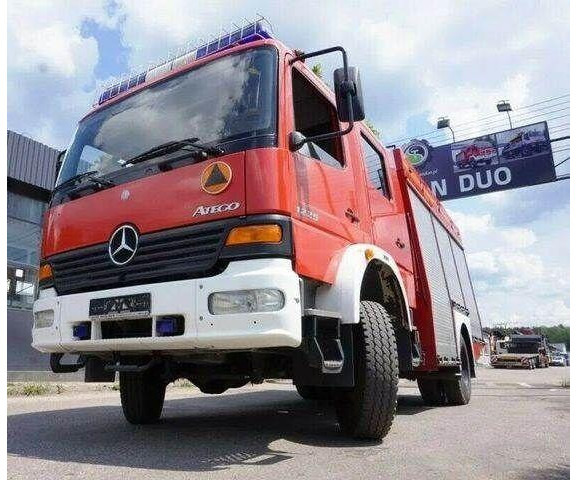 Mercedes-Benz ATEGO 1225 Firebrigade Feuerwehr - משאית אש: תמונה 3 Mercedes-Benz ATEGO 1225 Firebrigade Feuerwehr - משאית אש: תמונה 3