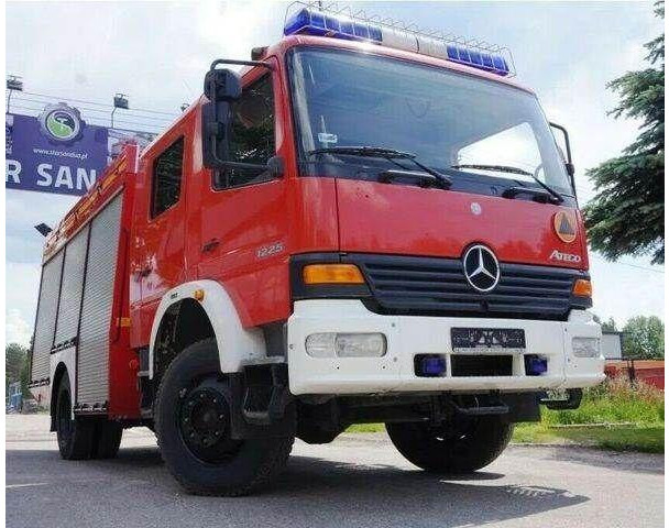 Mercedes-Benz ATEGO 1225 Firebrigade Feuerwehr - משאית אש: תמונה 1 Mercedes-Benz ATEGO 1225 Firebrigade Feuerwehr - משאית אש: תמונה 1