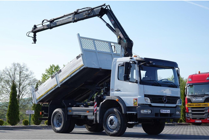 Mercedes-Benz ATEGO 16.24 / 4X4 / WYWROTKA + HDS HIAB 111 BS-2 / PILOT / ROT - מזהיר: תמונה 2 Mercedes-Benz ATEGO 16.24 / 4X4 / WYWROTKA + HDS HIAB 111 BS-2 / PILOT / ROT - מזהיר: תמונה 2