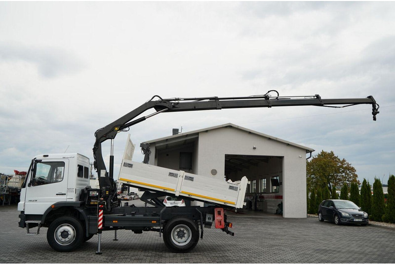 Mercedes-Benz ATEGO 1629 / 4x4 / WYWROTKA + HDS HIAB 111 B-3 / PILOT / ROTAT - מזהיר, משאית מנוף: תמונה 3 Mercedes-Benz ATEGO 1629 / 4x4 / WYWROTKA + HDS HIAB 111 B-3 / PILOT / ROTAT - מזהיר, משאית מנוף: תמונה 3