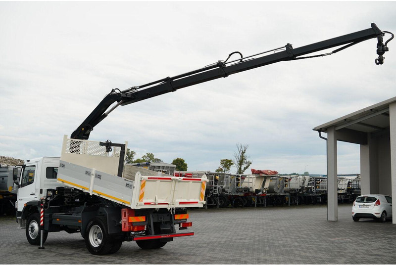 Mercedes-Benz ATEGO 1629 / 4x4 / WYWROTKA + HDS HIAB 111 B-3 / PILOT / ROTAT - מזהיר, משאית מנוף: תמונה 4 Mercedes-Benz ATEGO 1629 / 4x4 / WYWROTKA + HDS HIAB 111 B-3 / PILOT / ROTAT - מזהיר, משאית מנוף: תמונה 4