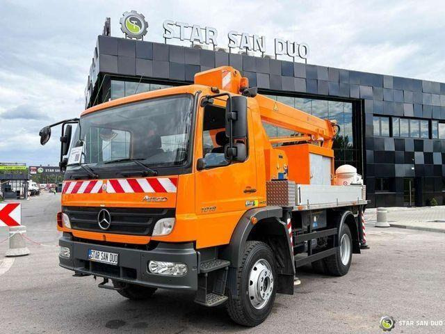 Mercedes-Benz ATEGO 4x4 1018 WUMAG WT 170 Platform Lift 17m - פלטפורמה אווירית מותקנת על משאית: תמונה 3 Mercedes-Benz ATEGO 4x4 1018 WUMAG WT 170 Platform Lift 17m - פלטפורמה אווירית מותקנת על משאית: תמונה 3
