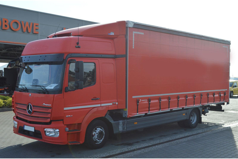 Mercedes-Benz ATEGO 824 EURO 6 1.HAND CURTAINE TILT - משאית וילונות צד: תמונה 1 Mercedes-Benz ATEGO 824 EURO 6 1.HAND CURTAINE TILT - משאית וילונות צד: תמונה 1