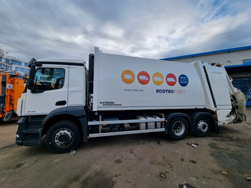 Mercedes-Benz Actros 2536 6x2 Faun Powerpress 524 Garbage truck - משאית אשפה: תמונה 4 Mercedes-Benz Actros 2536 6x2 Faun Powerpress 524 Garbage truck - משאית אשפה: תמונה 4