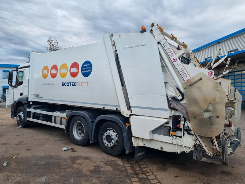 משאית אשפה Mercedes-Benz Actros 2536 6x2 Faun Powerpress 524 Garbage truck: תמונה 6