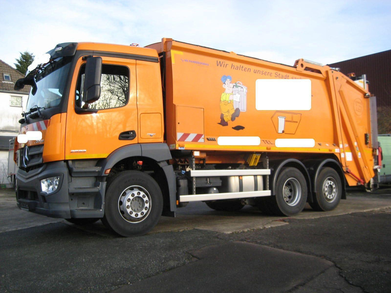 Mercedes-Benz Antos 2533 Garbage truck Terberg Olympus 20W - משאית אשפה: תמונה 1 Mercedes-Benz Antos 2533 Garbage truck Terberg Olympus 20W - משאית אשפה: תמונה 1