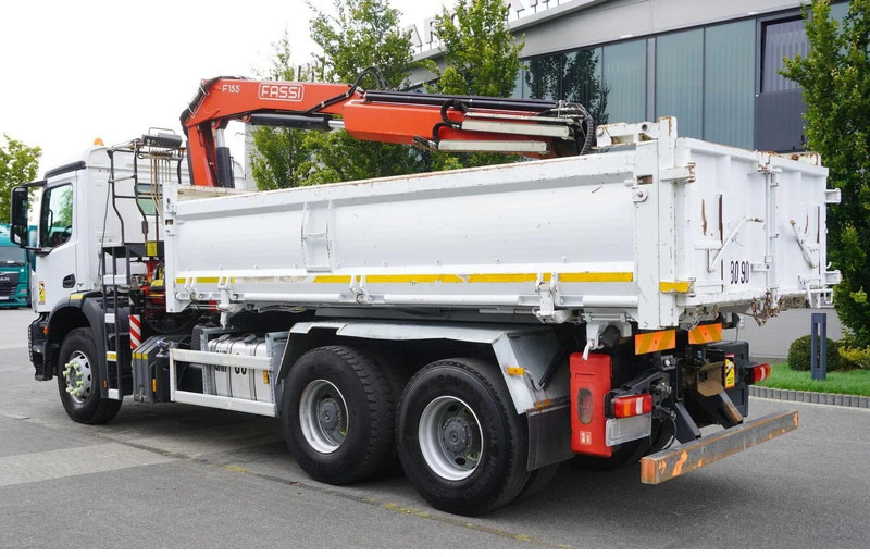 Mercedes-Benz Arocs 2636 - 3 way tipper + crane 6x4 - מזהיר, משאית מנוף: תמונה 4 Mercedes-Benz Arocs 2636 - 3 way tipper + crane 6x4 - מזהיר, משאית מנוף: תמונה 4