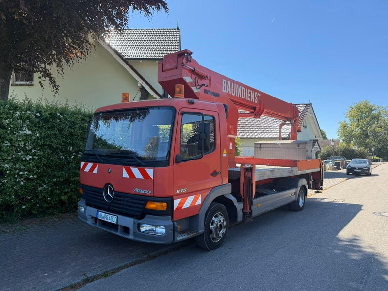 Mercedes-Benz Atego 815 - Lifting basket truck - משאית, משאית מנוף: תמונה 1 Mercedes-Benz Atego 815 - Lifting basket truck - משאית, משאית מנוף: תמונה 1