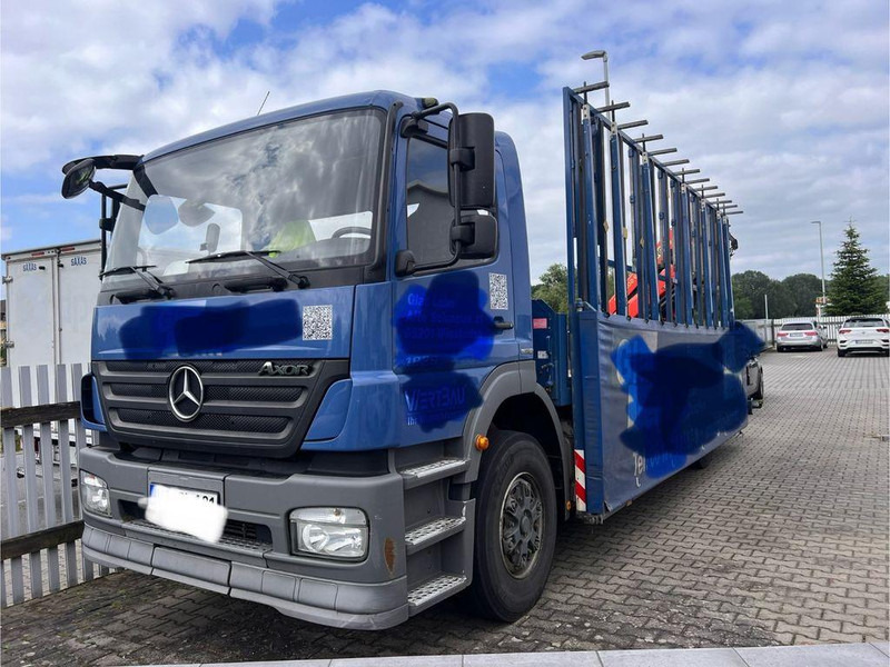Mercedes-Benz Axor 1829 Palfinger hátsó daru PK 12002 klíma - משאית צד נופל/ שטוחה, משאית מנוף: תמונה 1 Mercedes-Benz Axor 1829 Palfinger hátsó daru PK 12002 klíma - משאית צד נופל/ שטוחה, משאית מנוף: תמונה 1
