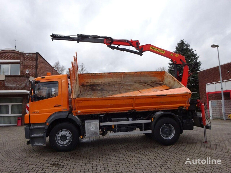 Mercedes-Benz Axor 1833 - 2 way tipper+crane - מזהיר, משאית מנוף: תמונה 4 Mercedes-Benz Axor 1833 - 2 way tipper+crane - מזהיר, משאית מנוף: תמונה 4