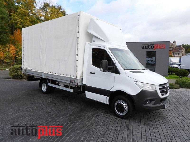 Mercedes-Benz SPRINTER 316 PLANDEKA 10 PALET BLIŹNIACZE KOŁA KLIMATYZACJA 165 - כלי רכב מסחרי עם וילונות צד: תמונה 1 Mercedes-Benz SPRINTER 316 PLANDEKA 10 PALET BLIŹNIACZE KOŁA KLIMATYZACJA 165 - כלי רכב מסחרי עם וילונות צד: תמונה 1