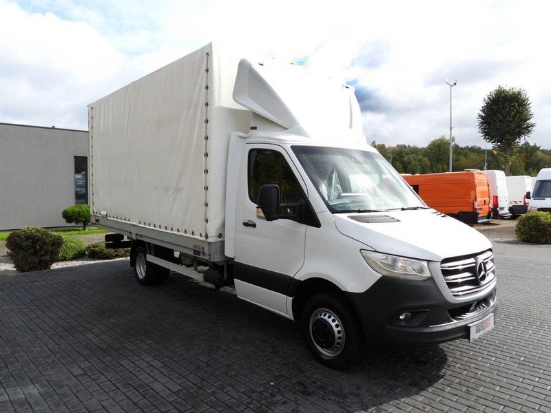 Mercedes-Benz SPRINTER 316 PLANDEKA 10 PALET BLIŹNIACZE KOŁA KLIMATYZACJA 165 - כלי רכב מסחרי עם וילונות צד: תמונה 4 Mercedes-Benz SPRINTER 316 PLANDEKA 10 PALET BLIŹNIACZE KOŁA KLIMATYZACJA 165 - כלי רכב מסחרי עם וילונות צד: תמונה 4