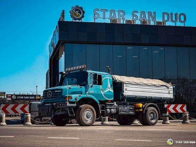 Mercedes-Benz Zetros 1833 4x4 Kipper Camper Chassis - משאית עם שלדת תא, משאית מנוף: תמונה 1 Mercedes-Benz Zetros 1833 4x4 Kipper Camper Chassis - משאית עם שלדת תא, משאית מנוף: תמונה 1