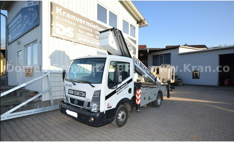 Nissan NT400 Cabstar Klaas Theo Emelőkosaras 25m - משאית, משאית מנוף: תמונה 1 Nissan NT400 Cabstar Klaas Theo Emelőkosaras 25m - משאית, משאית מנוף: תמונה 1